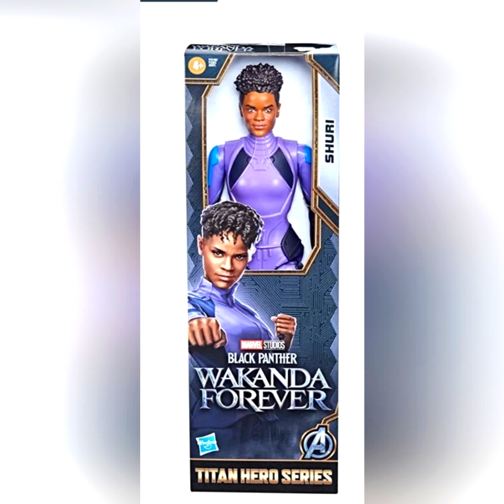 Marvel Studios' Black Panther: Wakanda Forever Titan Hero Series Shuri Toy, 12"
